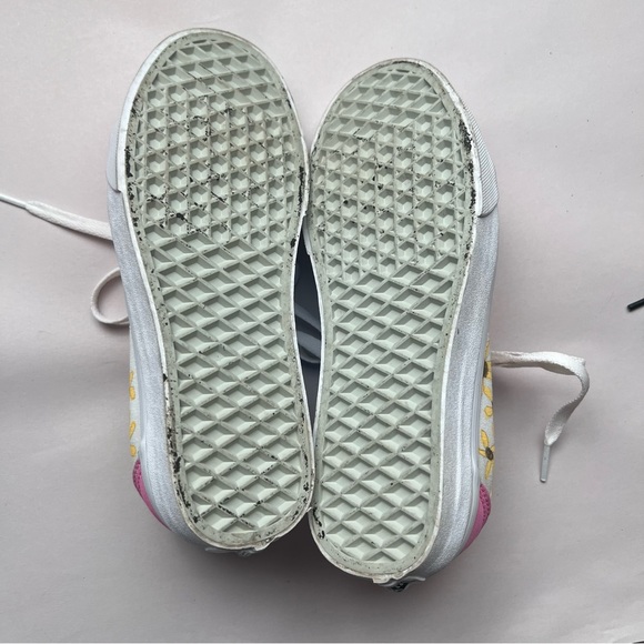 Vans Platform Custom Painted Sneakers Size 6 - Picture 9 of 9